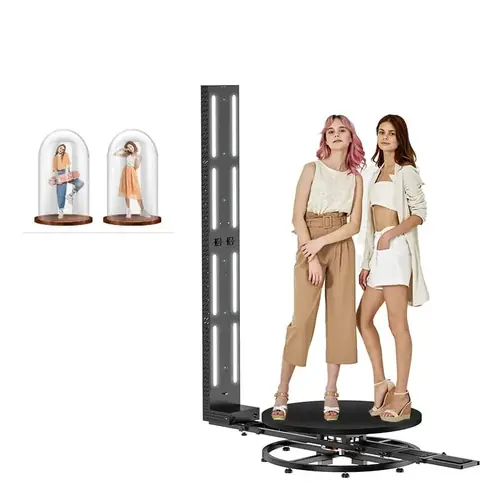 3D full body human scanner for figurine studios